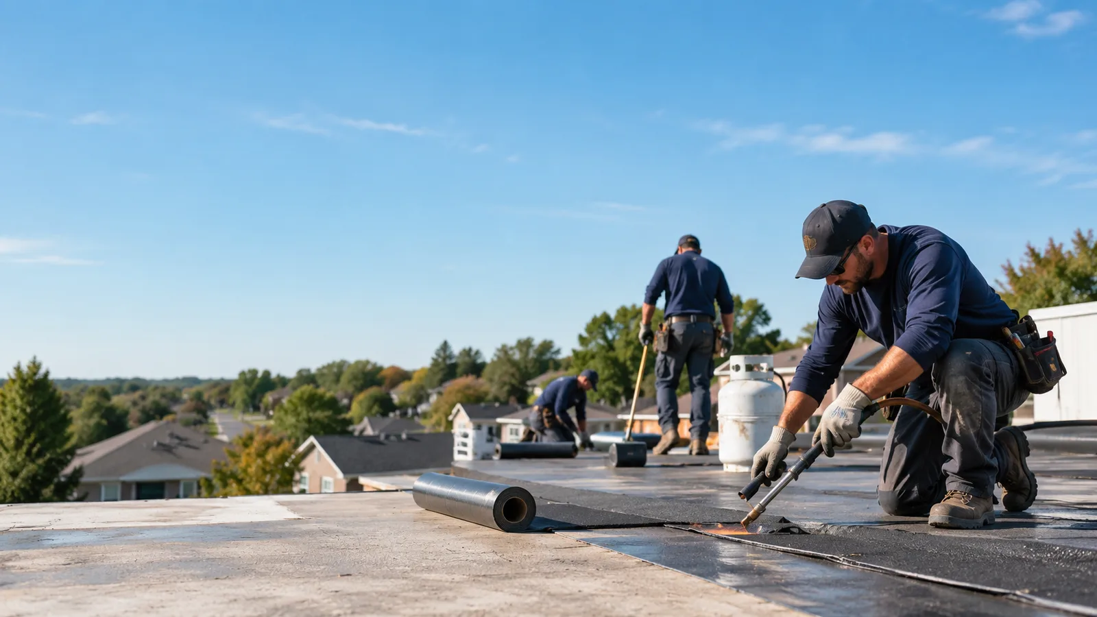 Flat Roof Leak Repair providers in Volborg, MT